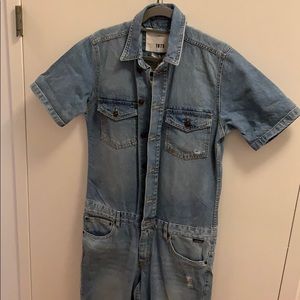 ZARA Man Denim Jumpsuit